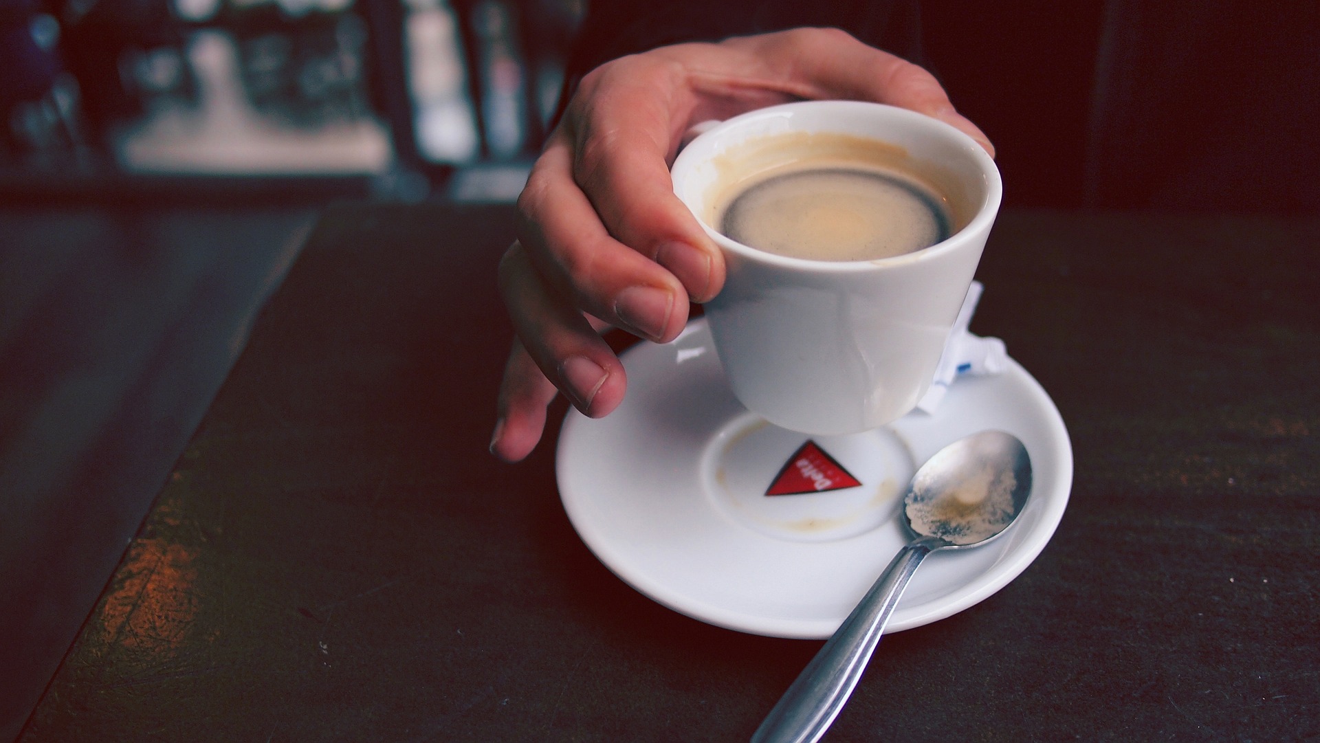 Office colleagues can have espressos in their personalised mugs. 